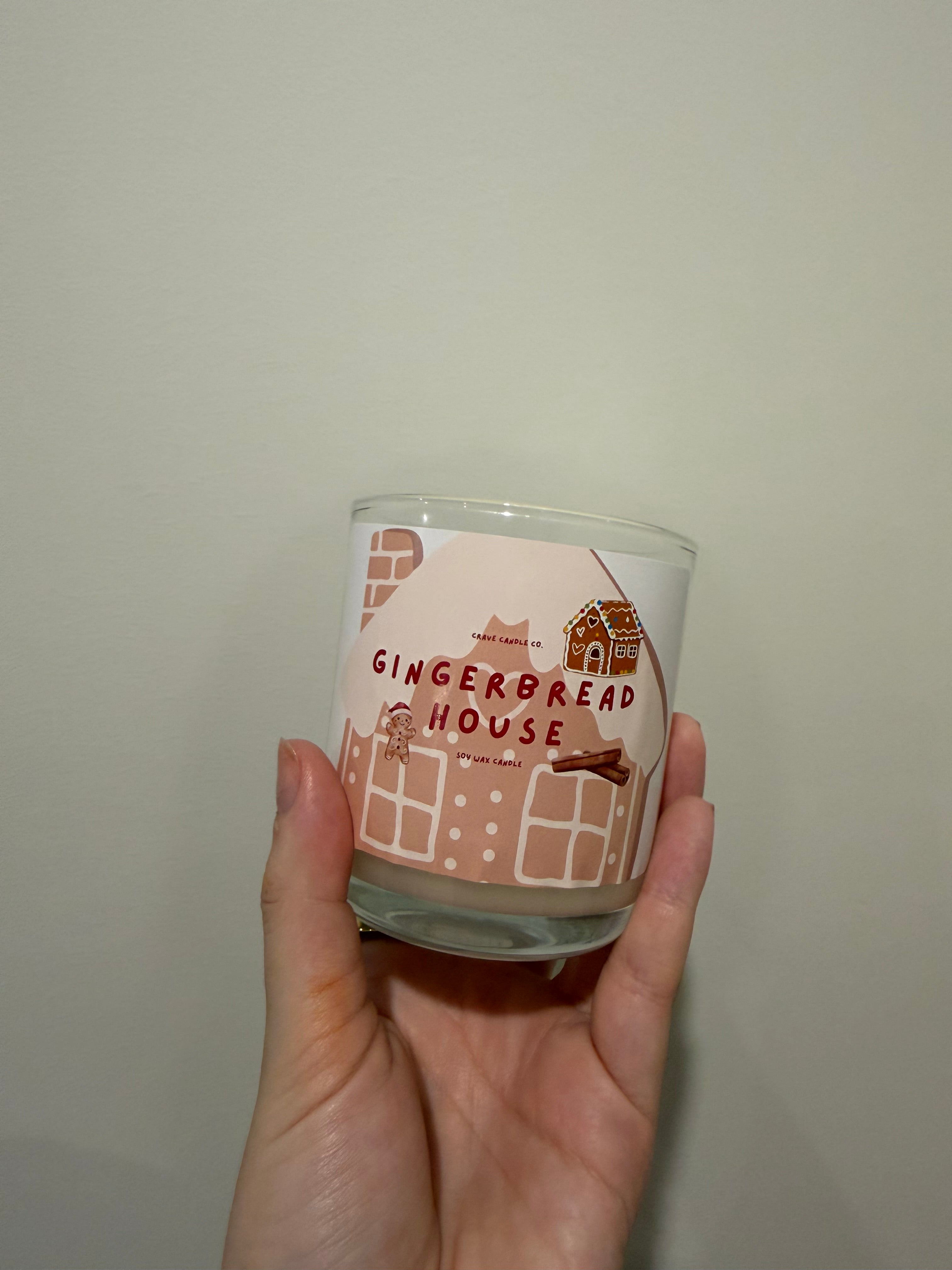 Ginger Bread House Scented Candle 200g (Limited Edition)