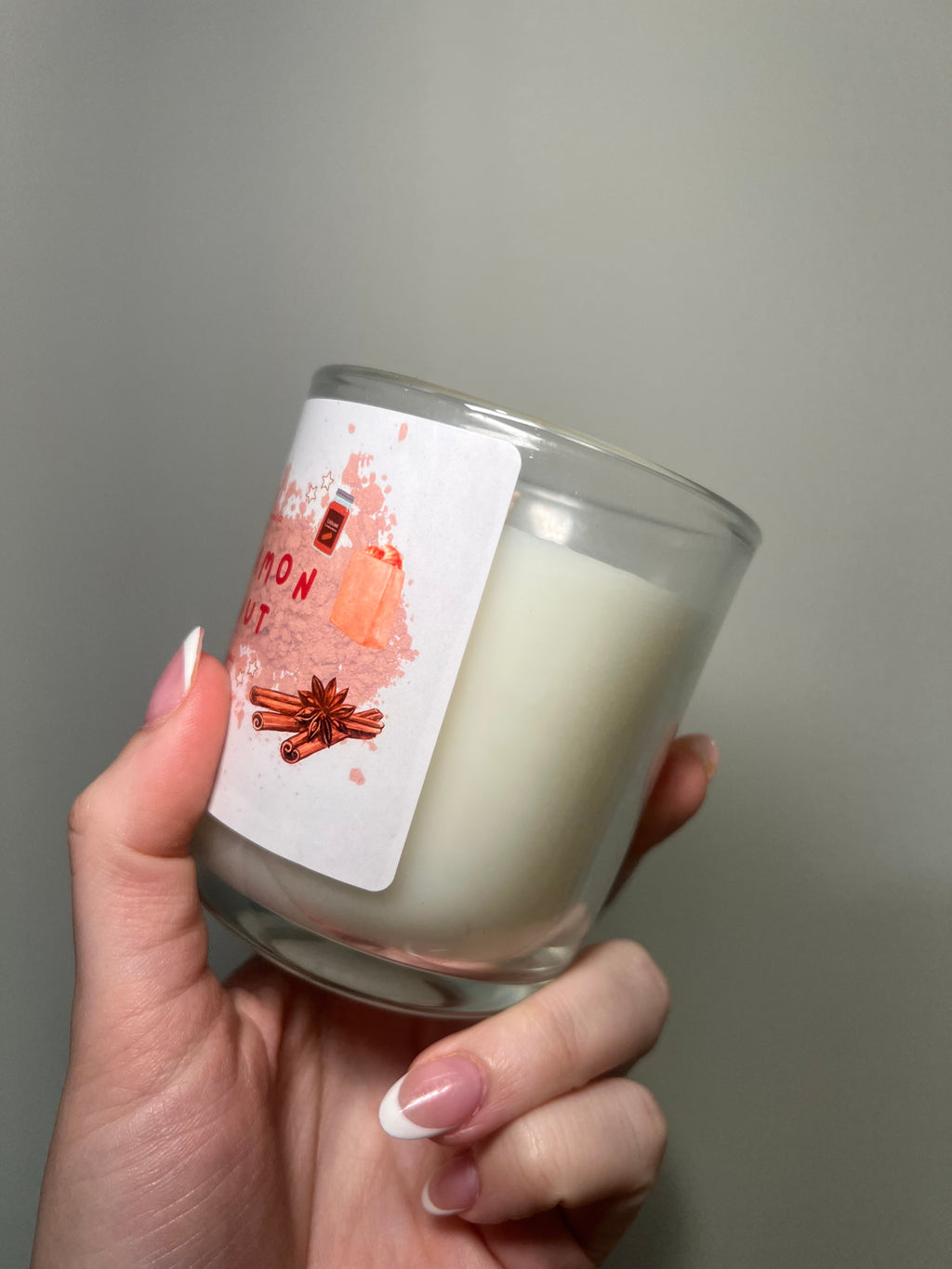 Cinnamon Donut Scented Candle 200g