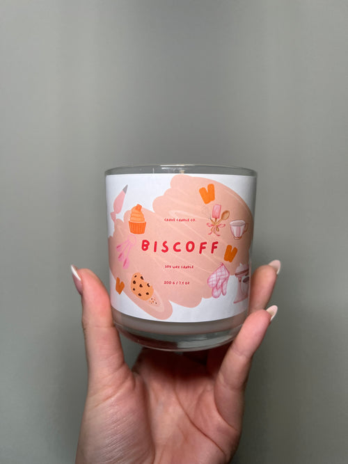 Biscoff Scented Candle 200g