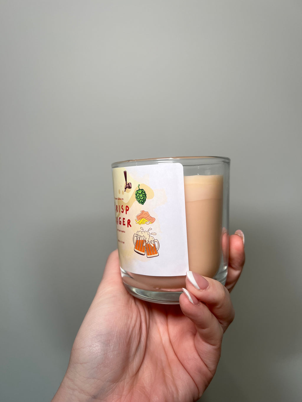 Crisp Lager Scented Candle 200g